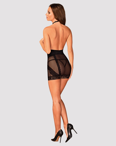 Полупрозрачная сорочка Obsessive Lacrisia chemise - фото 11