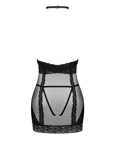 Полупрозрачная сорочка Obsessive Lacrisia chemise - фото 13