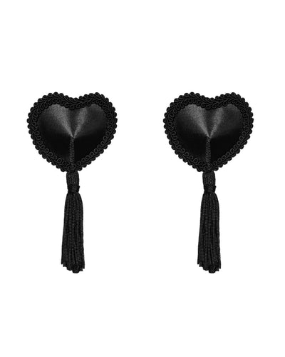 Main image for product index 3: Эротические наклейки на соски с кисточками Obsessive Tassel nipple covers