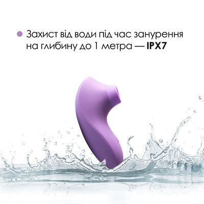Вакуумный стимулятор Svakom Pulse Lite Neo Seafoam , управляется со смартфона - фото 5