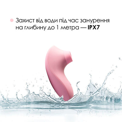 Вакуумный стимулятор Svakom Pulse Lite Neo Seafoam , управляется со смартфона - фото 13