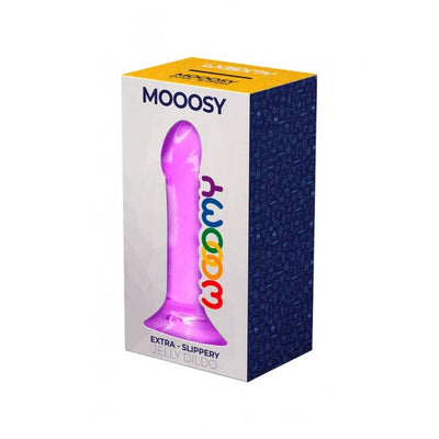 Ділдо Wooomy Mooosy, з присоскою, сумісний з трусиками для страпона - фото 2