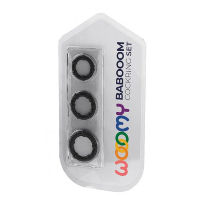 Набір ерекційних кілець Wooomy Babooom cockring set - фото 3