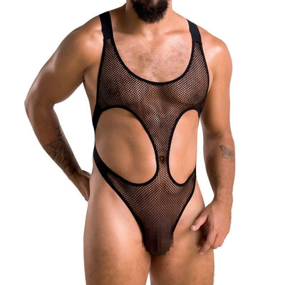 Main image for product index 13: Мужское сетчатое боди Passion 040 LEON