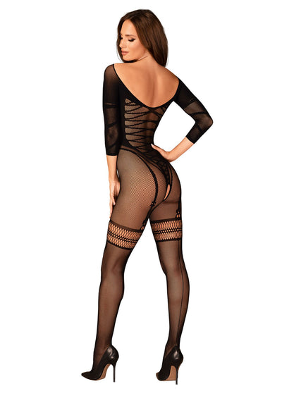 Сітчастий бодістокінг Obsessive Bodystocking G329 - фото 6