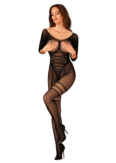 Сітчастий бодістокінг Obsessive Bodystocking G329 - фото 5