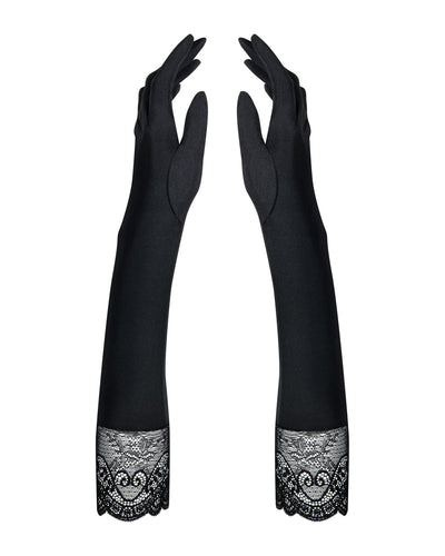 Високі рукавички Obsessive Miamor gloves - фото 1