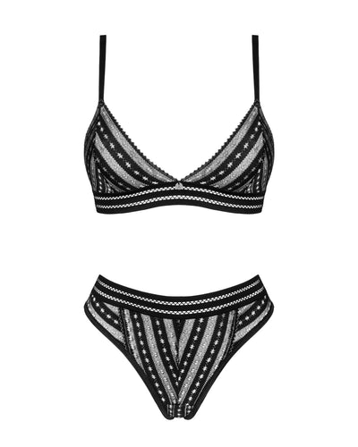 Комплект білизни Obsessive Natilya 2-pcs set - фото 3