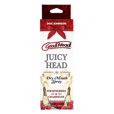 Main image for product index 2: Увлажняющий оральный спрей Doc Johnson GoodHead - Juicy Head Dry Mouth Spray - Strawberries and Champagne