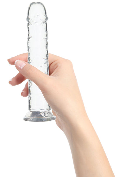 Прозрачный фаллоимитатор ADDICTION Vertical Dong - фото 3