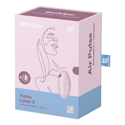 Main image for product index 4: Вакуумний стимулятор з вібрацією Satisfyer Vulva Lover 3