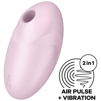Main image for product index 1: Вакуумний стимулятор з вібрацією Satisfyer Vulva Lover 3