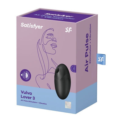 Main image for product index 8: Вакуумний стимулятор з вібрацією Satisfyer Vulva Lover 3