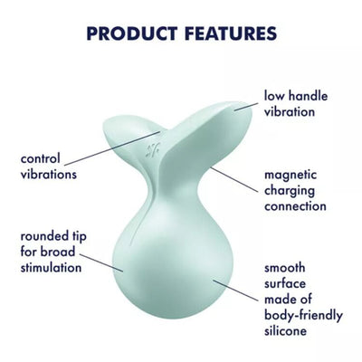 Main image for product index 3: Мінівібромасажер Satisfyer Viva la Vulva 3