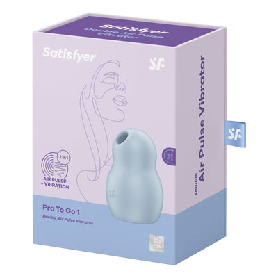 Вакуумний стимулятор з вібрацією Satisfyer Pro To Go 1 - фото 14
