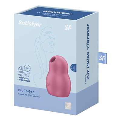 Вакуумний стимулятор з вібрацією Satisfyer Pro To Go 1 - фото 21