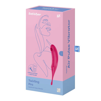 Main image for product index 10: Вібратор для клітора з вакуумною стимуляцією Satisfyer Twirling Pro