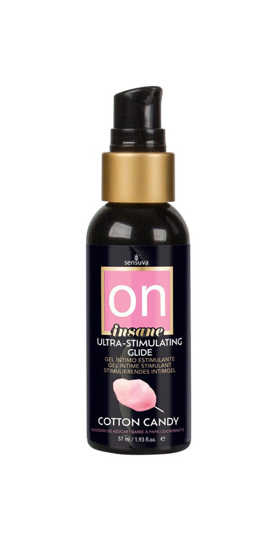 Main image for product index 1: Збуджувальна змазка на гібридній основі Sensuva Ultra-Stimulating On Insane Cotton Candy