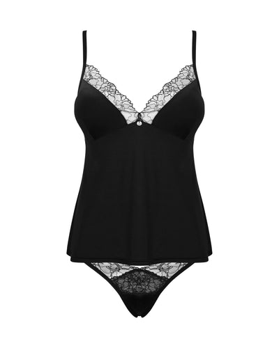 Топ и трусики Obsessive Bella Rou top & panties - фото 3