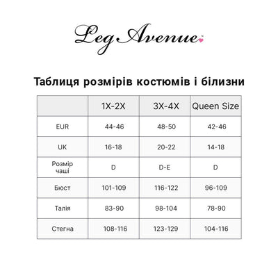 Костюм покоївки Leg Avenue Fantasy French Maid - фото 4