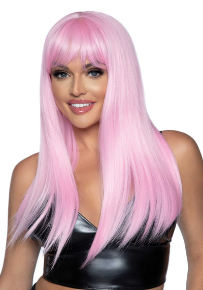 Длинный парик Leg Avenue Long straight bang wig - фото 1