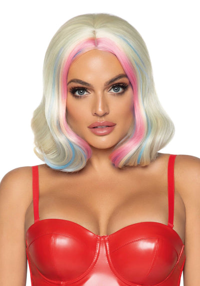 Парик Харли Квинн Leg Avenue Harley wavy bob wig - фото 1