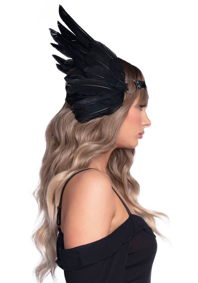 Main image for product index 3: Повязка на голову с крыльями Leg Avenue Feather headband