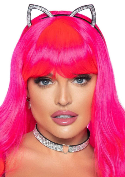 Набор кошечки Leg Avenue Cat ear headband and choker - фото 1