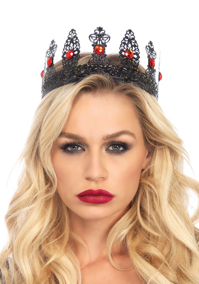 Main image for product index 1: Філігранна корона з камінням Leg Avenue Filigree royal crown