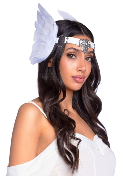Main image for product index 5: Повязка на голову с крыльями Leg Avenue Feather headband