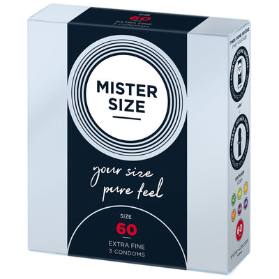 Презервативы Mister Size - pure feel - 60 - фото 2