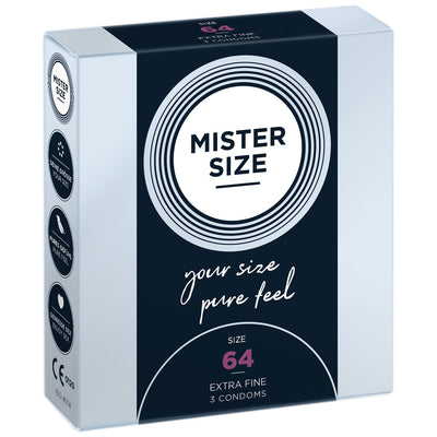 Main image for product index 4: Презервативы Mister Size - pure feel - 64