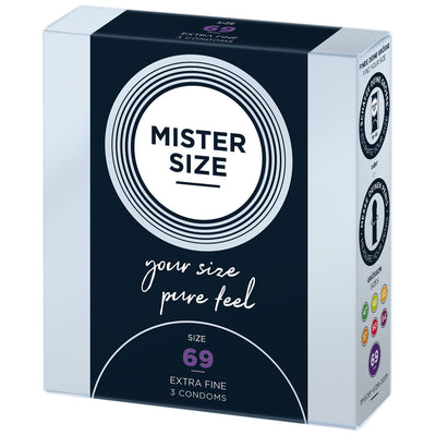 Презервативы Mister Size - pure feel - 69 - фото 2