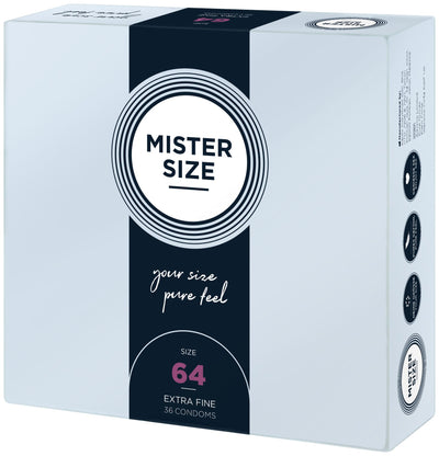 Main image for product index 8: Презервативы Mister Size - pure feel - 64