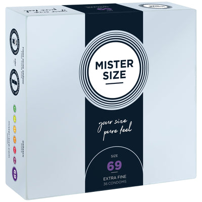 Презервативы Mister Size - pure feel - 69 - фото 4