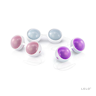 Main image for product index 1: Набір вагінальних кульок LELO Beads Plus, діаметр 3,5 см, змінне навантаження 2х28, 2х37 та 2х60 г