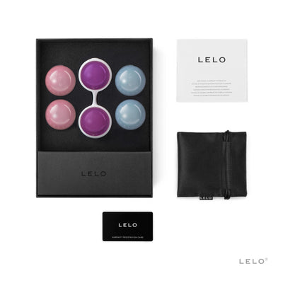 Main image for product index 4: Набір вагінальних кульок LELO Beads Plus, діаметр 3,5 см, змінне навантаження 2х28, 2х37 та 2х60 г