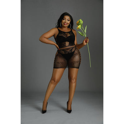 Main image for product index 3: Платье-бодистокинг Moonlight Plus Model 01