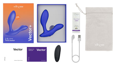 Main image for product index 15: Смарт-вибромассажер простаты We-Vibe Vector+ CHARCOAL