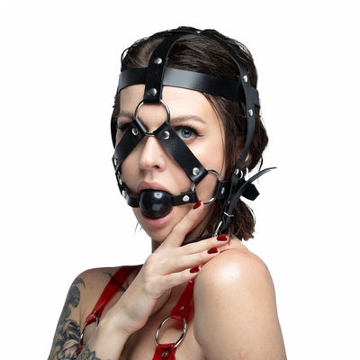 Main image for product index 1: Маска-сбруя с кляпом Feral Feelings Head Harness