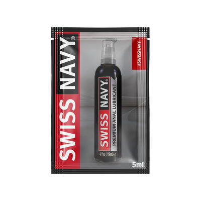 Main image for product index 1: Пробник анального лубриканту на силіконовій основі Swiss Navy Premium Anal