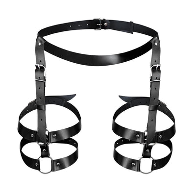 Main image for product index 1: Кожаные гартеры Art of Sex - Melani Leather garters