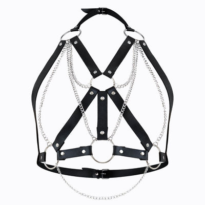 Портупея жіноча Art of Sex - Aiden Leather harness - фото 6