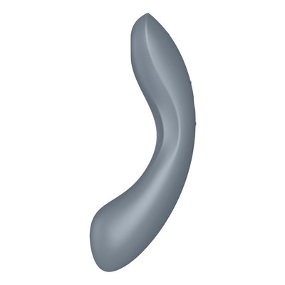Вакуумный стимулятор с вибрацией Satisfyer Curvy Trinity 1 , игрушка 3в1 - фото 2