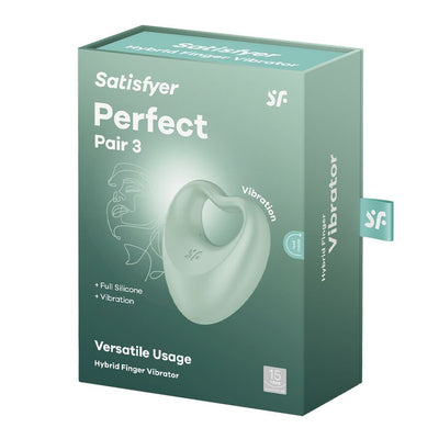 Вібратор на палець та ерекційне кільце 2в1 Satisfyer Perfect Pair 3 - фото 7