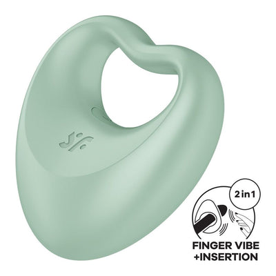 Вібратор на палець та ерекційне кільце 2в1 Satisfyer Perfect Pair 3 - фото 1