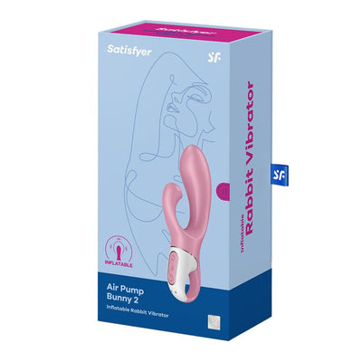 Main image for product index 5: Вибратор-кролик надувной Satisfyer Air Pump Bunny 2