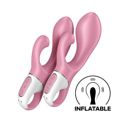 Main image for product index 1: Вибратор-кролик надувной Satisfyer Air Pump Bunny 2
