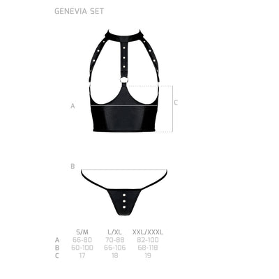 Main image for product index 10: Комплект белья Passion GENEVIA SET WITH OPEN BRA