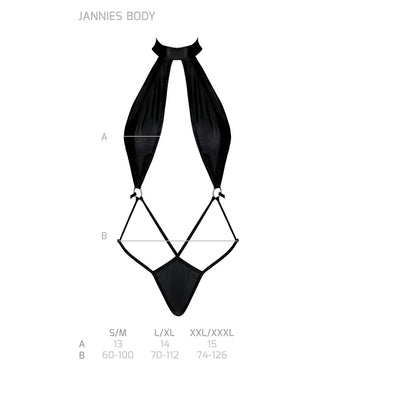 Main image for product index 10: Боді-халтер Passion JANNIES BODY